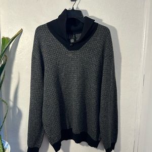 Men’s black sweater